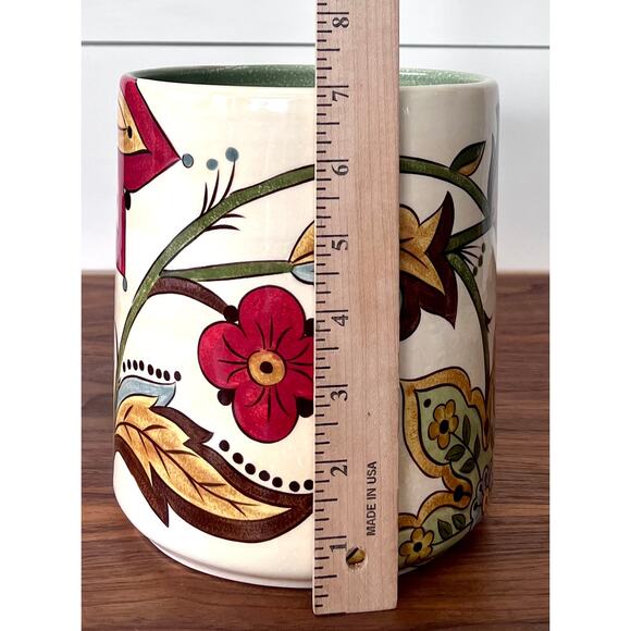 Carynthum by PIER 1 Handcrafted Earthenware Utensil Holder - Picture 12 of 12